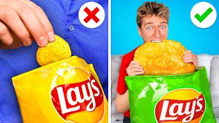 Most Shocking DIY Food Hacks To Prank Your Friends 1000 Satisfying Mini vs Giant Art Challenges [upl. by Northrup]