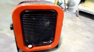 quotThe Hot Onequot 220 volt garage and shop heater [upl. by Dannel743]