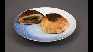 Fastelavnsboller med borgmestermasse og chokolade [upl. by Tallie631]