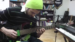 Carcass  Death Certificate guitar cover by Tral [upl. by Moulden734]