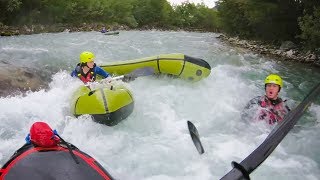 Packrafting Enns Austria June 2018 [upl. by Matlick]