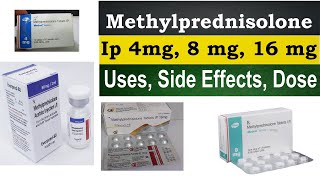 Methylprednisolone ip 4 mg 8 mg 16 mg tablet  Medrol tablet  Medrol 4 mg tablet uses in hindi [upl. by Calabresi]