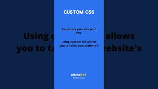 Customize your site with CSS [upl. by Enrichetta]