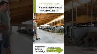 Neuen Milchviehstall für 210 Kühe gebaut Betriebsvorstellung Milchhof Bebenhaus  Teil 1 [upl. by Eberta530]