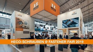 Fastener Fair 2019 MesseHighlights von HECO [upl. by Lourie566]