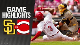 Padres vs Reds Game Highlights 52324  MLB Highlights [upl. by Esened391]