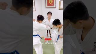 【打たせ稽古】 大谷道場 空手 fullcontactkarate kyokushin karate bodyconditioning martialarts shorts [upl. by Holtz]