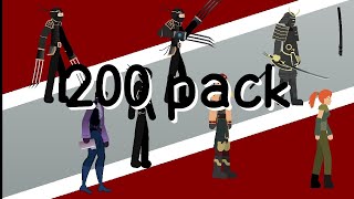 stick nodes shadow fight 2 pack 200 pack [upl. by Kcirdled]