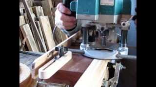 Mortise jig for Hand held router [upl. by Templa]