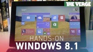 Windows 81 handson preview [upl. by Haggerty]