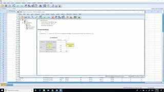 SPSS  Correlation Matrix [upl. by Ainar99]