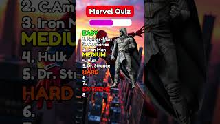 PROVE Youre a TRUE Marvel Fan in 1 Minutes shorts quiz trivia [upl. by Fem]