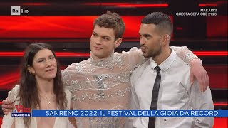 Il meglio di Sanremo 2022  La vita in diretta 07022022 [upl. by Llebanna]