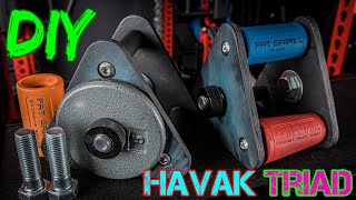 DIY Havak Adjustable Triad Dumbbell Kaizen DIY Gym Equipment Build Off Rogue Fitness Parts [upl. by Eedya]