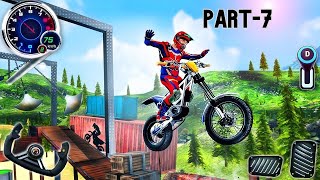 Extreme Dirt Bike Stunt Racing  Trial Mania Motocross Impossible Mega Ramp  Android GamePlay 7 [upl. by Hotze474]