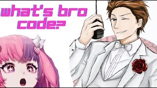 Connor Teaches A Confused Ironmouse About Bro Code [upl. by Gracie]