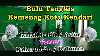 Bulu Tangkis Kemenag Kota Ismail KadirAsfar VS PaharuddinRahman [upl. by Odelet]