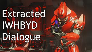 Halo Infinite  Extracted IWHBYD Dialogue Banished and Bosses [upl. by Aiel]