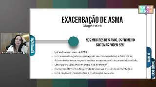 Diagnóstico e arsenal terapêutico na EXACERBAÇÃO DE ASMA [upl. by Kruger]