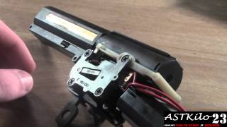 CYMA M14 CM032 Airsoft Electric Gun Internal Review ASTKilo23 [upl. by Yhtir]