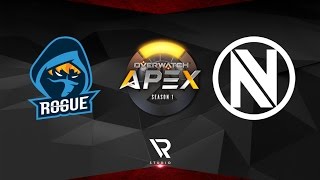 ENVYUS Vs ROGUE • Overwatch APEX [upl. by Risa]