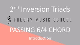 PASSING 64 VIDEO 2ND INVERSION TRIADS  VOICE LEADINGPART WRITING [upl. by Erialcyram]