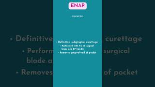 ENAP  Excisional new attachment procedure [upl. by Halimaj]