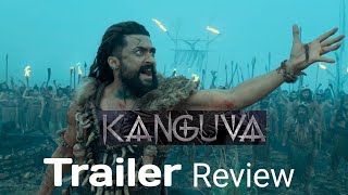 Kanguva Movie Trailer Review Hindi  Suriya  Boby Deol  Siva  Studio Green  filmione india [upl. by Lainad778]