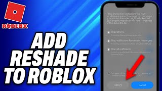 How To Add Reshade To Roblox Mobile 2024  Easy Fix [upl. by Sumahs299]