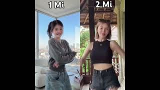 Kika Kim mi 1 mi amp Sia Jiwoo mu 2 mi shorts tiktok dance kikakim siajiwoo fyp keşfet [upl. by Florenza]