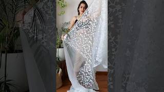 Net saree Draping Tutorial for beginners tutorial shorts fyp foryou saree snehalmishra [upl. by Seed348]