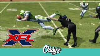 XFL in Backbreaker  Big Hit Highlight [upl. by Auqenahc]