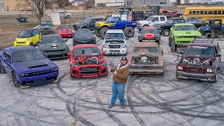 Full Tour Of My Car Collection Over 25000HP [upl. by Legnaleugim]