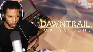 Dawntrail Final Fantasy XIV Job Action Trailer Reaction amp Thoughts [upl. by Glanti]