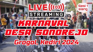 🔴 Karnaval Desa Sonorejo Grogol Kediri 2024  Siang part 2 [upl. by Leontine]