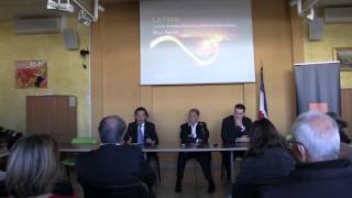 Conférence Orange fibre optique à Bouc Bel Air  10 decembre 2015 [upl. by Cestar]