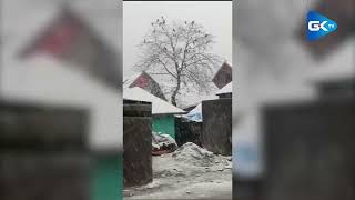 Fresh snowfall in Gulmarg Pir Ki Gali and Gurez [upl. by Aiden952]