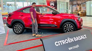 Citroen Basalt SUV Coupe car in India 2024  Price starts from 8 Lakh [upl. by Sixela]