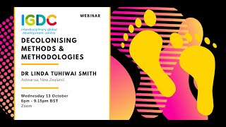 Decolonising Methods and Methodologies  Dr Linda Tuhiwai Smith [upl. by Derby]