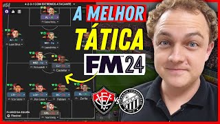 A MELHOR TÁTICA que JÁ FIZ no FM 24  Episódio 54  Football Manager 2024 [upl. by Polito647]