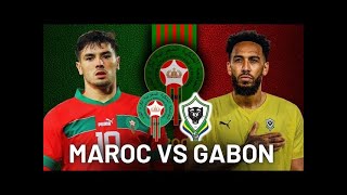 MAROC VS GABON LIVE [upl. by Service]