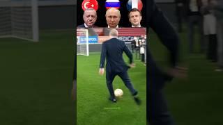 Erdogan VS Putin VS Macron  Football Penalty ⚽ [upl. by Ernald]