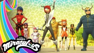 MIRACULOUS  🐞 PENALTEAM  Equipo de héroes ☯️  Las Aventuras de Ladybug [upl. by Jessee210]