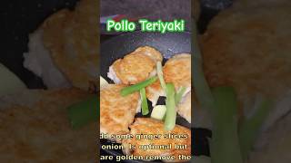 Pollo Teriyaki tasty sweet homemade easy japan traditional food foodie chicken cooking [upl. by Saint]