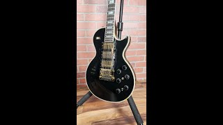 Very Rare Gibson Les Paul Customs 72 Gibson Black Beauty 54 Reissue amp 84 Oneoff 3Pickup Kahler [upl. by Ennovyhc]