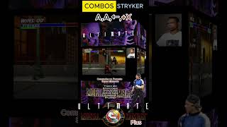 Como fazer combos de Stryker UMK3 Plus ultimatemortalkombat3 umk3 retrogames stryker [upl. by Jo]