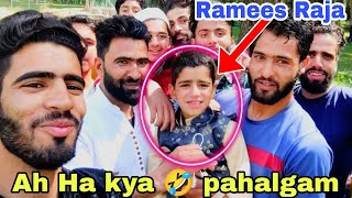 Ah Ha kya 🤣 pahalgam  Ramees Raja funny vlog  🤣Umer qureshi [upl. by Eegnat405]