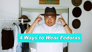 How To Wear Fedoras [upl. by Hardwick]