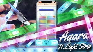 Aqara T1 Light Strip  The Truly Fully Customisable RGB Led Strip [upl. by Atilrahc]