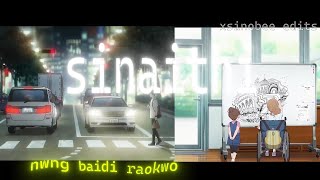 sinaithi AMV Bodo song Full HD zupiter jerybrahma [upl. by Botti255]